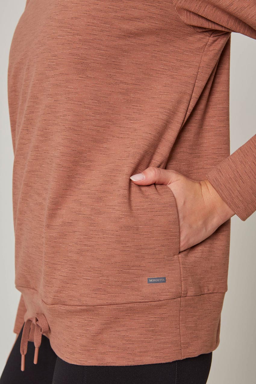 Women’s Space Dye Pullover Top