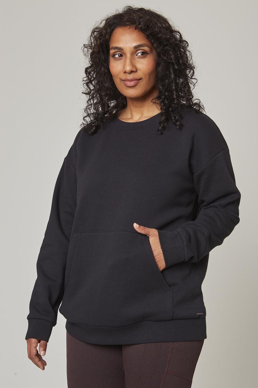 Buy Mondetta women sportswear fit long sleeve outdoor sweatshirts