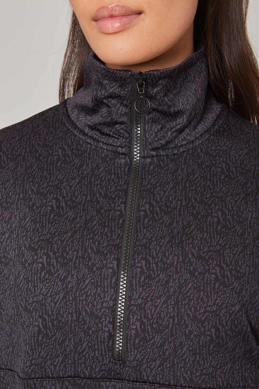 Women’s Brushed Back 1/2 Zip Top