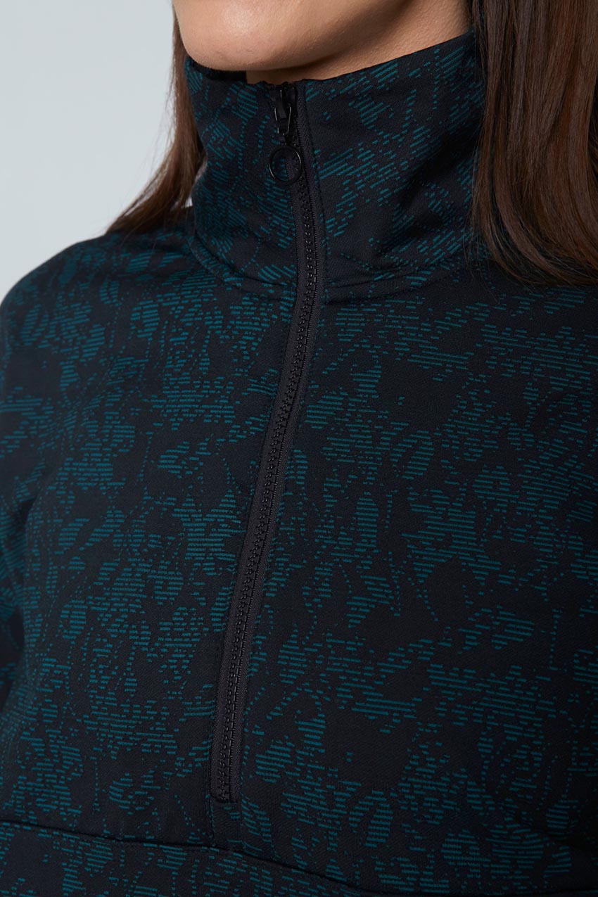 Women’s Brushed Back 1/2 Zip Top