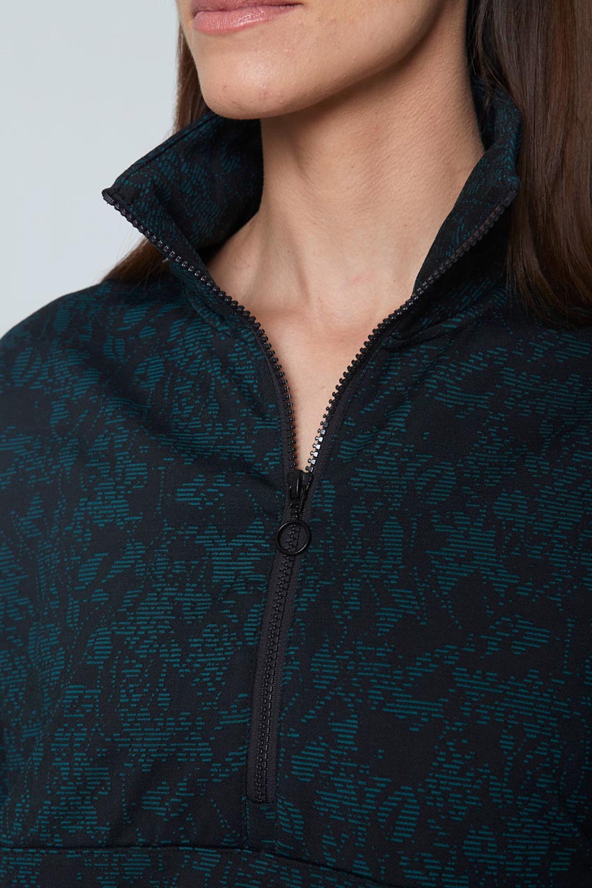 Women’s Brushed Back 1/2 Zip Top