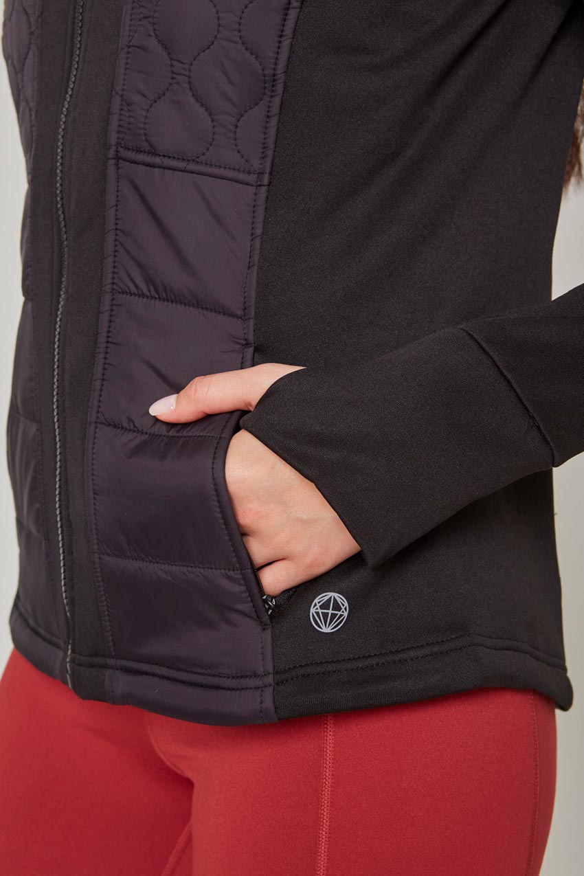 Women’s Fusion Mixed Media Jacket