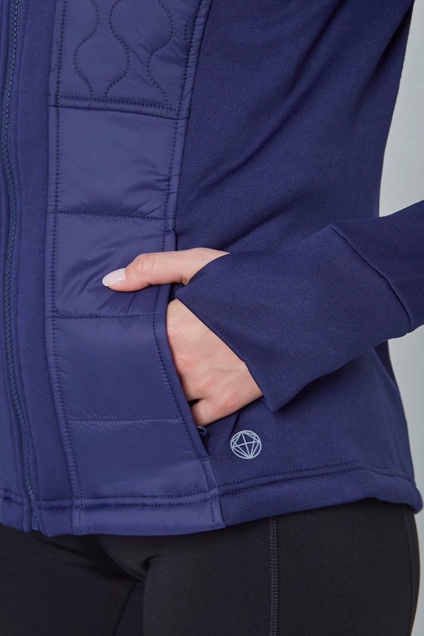 Women’s Fusion Mixed Media Jacket
