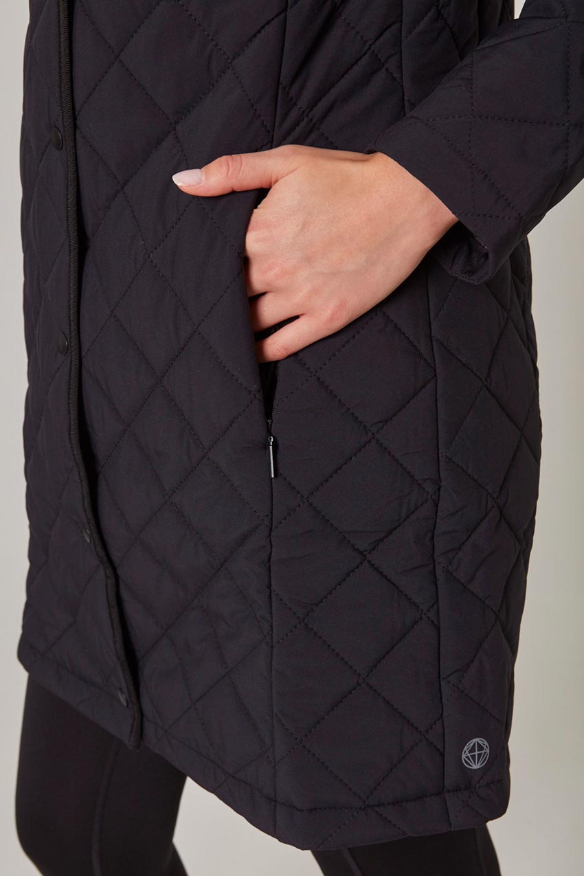 Women’s Reversible Quilted Freezer Jacket