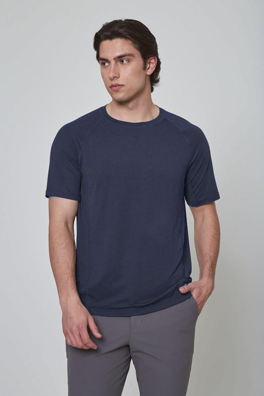 Mondetta Men’s Evolution Tee in Dress Blue