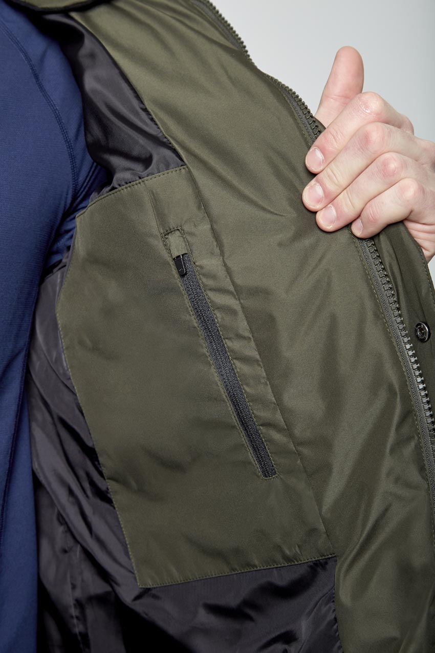 Men’s Down Fill Cargo Parka