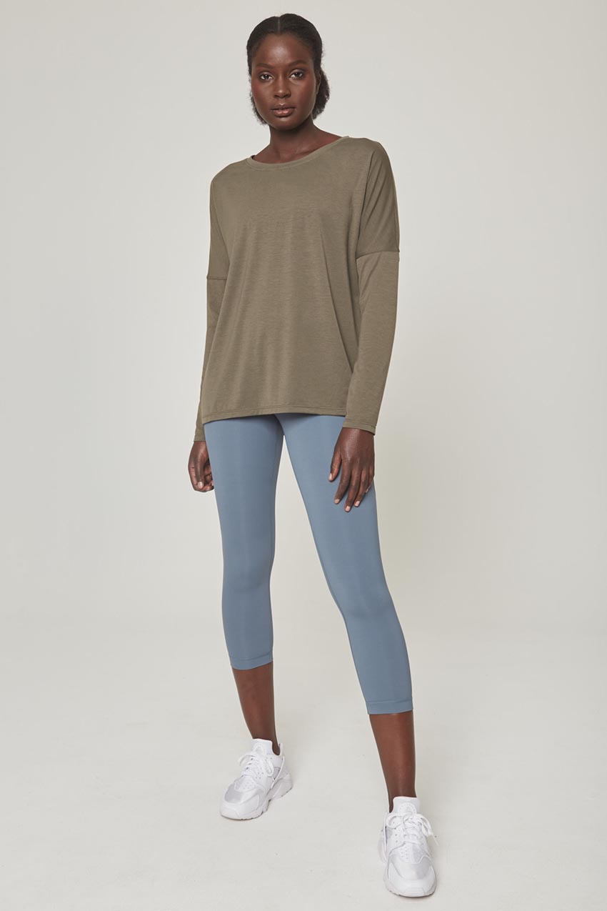 Dynamic Recycled Cover-Up Stink-Free Long Sleeve Top - Sale