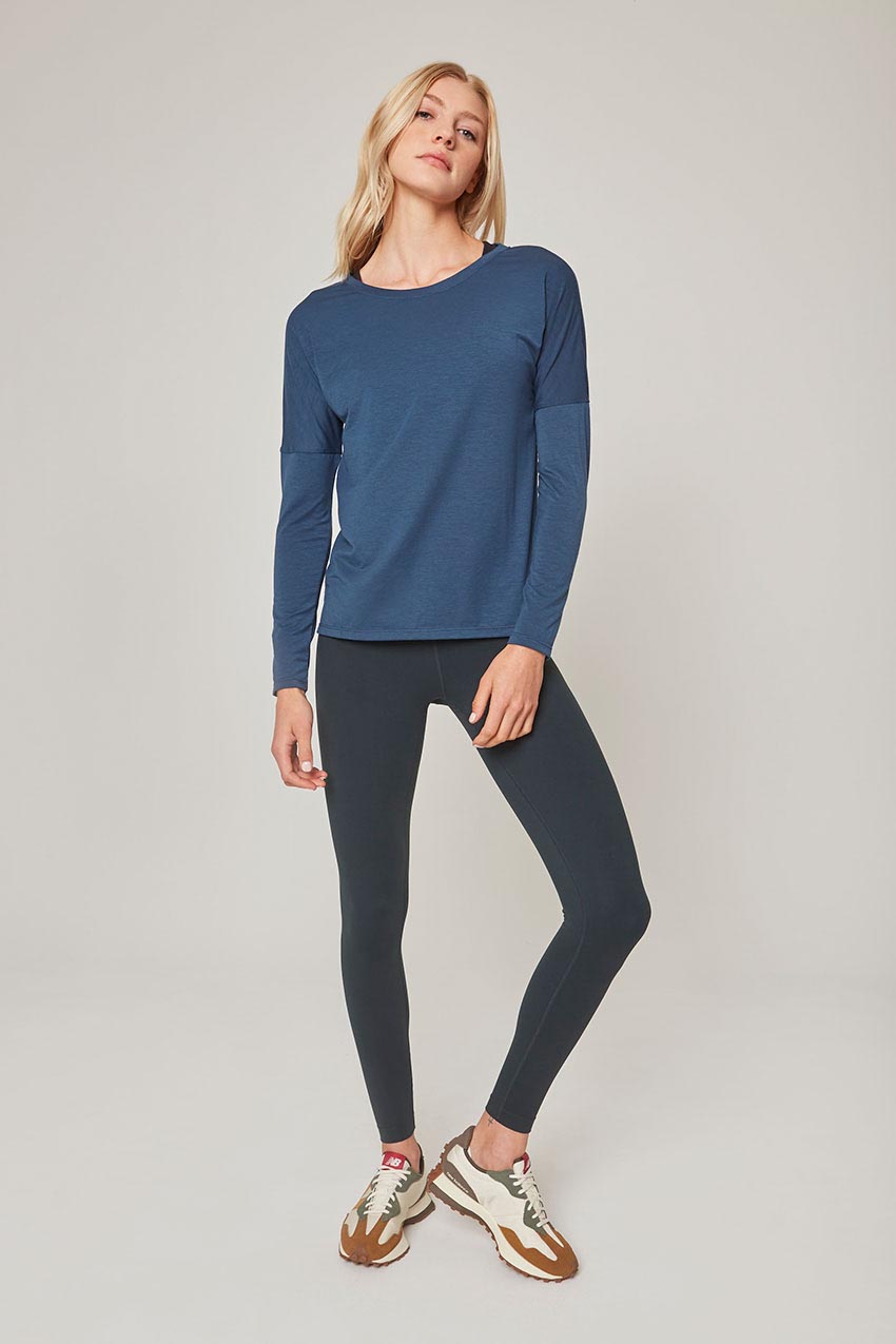 Dynamic Recycled Cover-Up Stink-Free Long Sleeve Top - Sale
