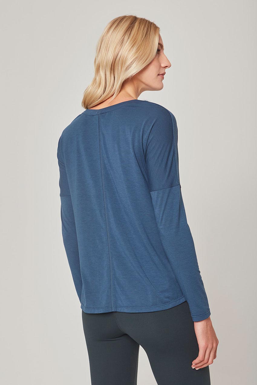 Dynamic Recycled Cover-Up Stink-Free Long Sleeve Top - Sale
