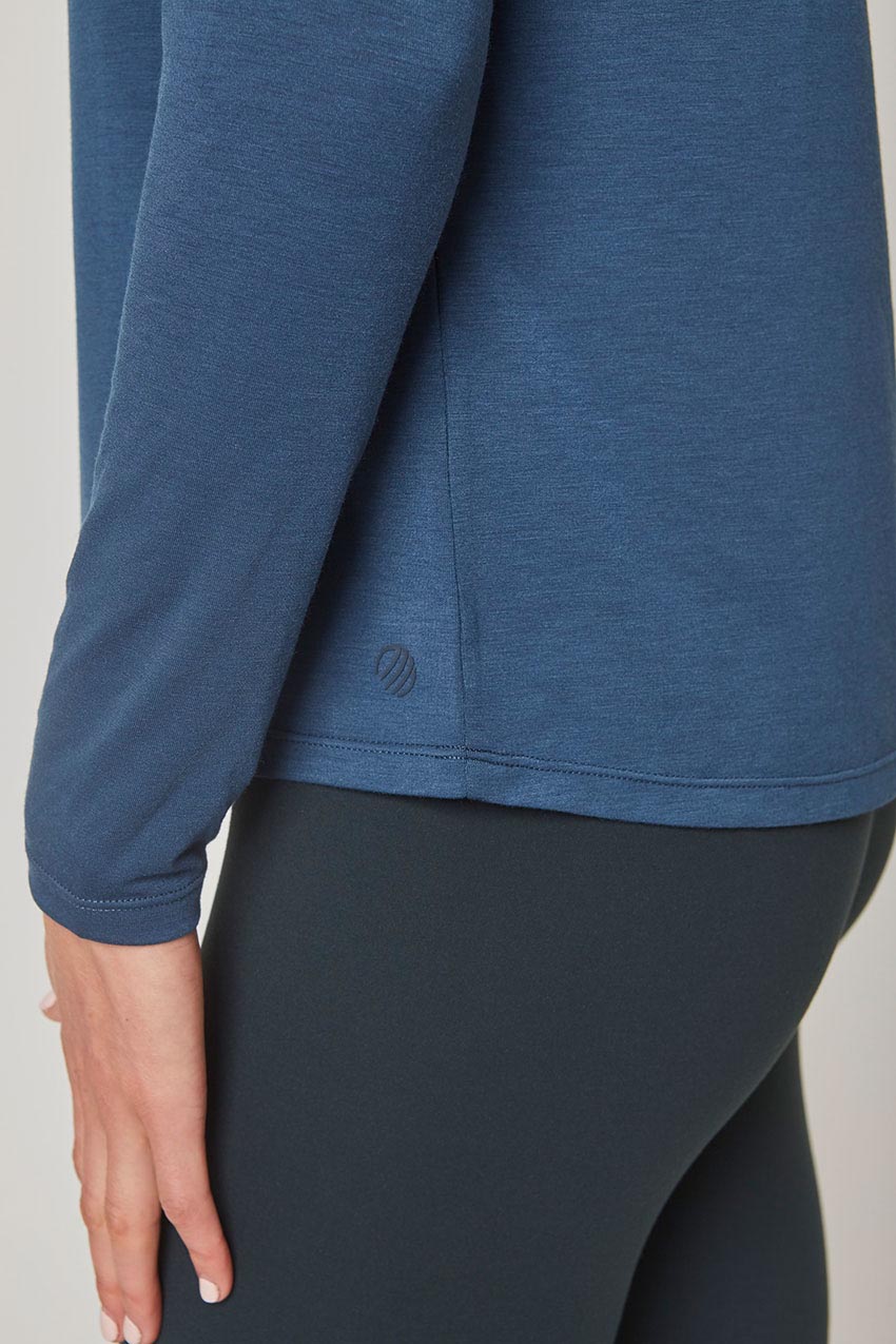 Dynamic Recycled Cover-Up Stink-Free Long Sleeve Top - Sale