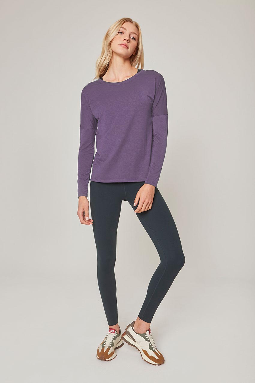 Dynamic Recycled Cover-Up Stink-Free Long Sleeve Top - Sale