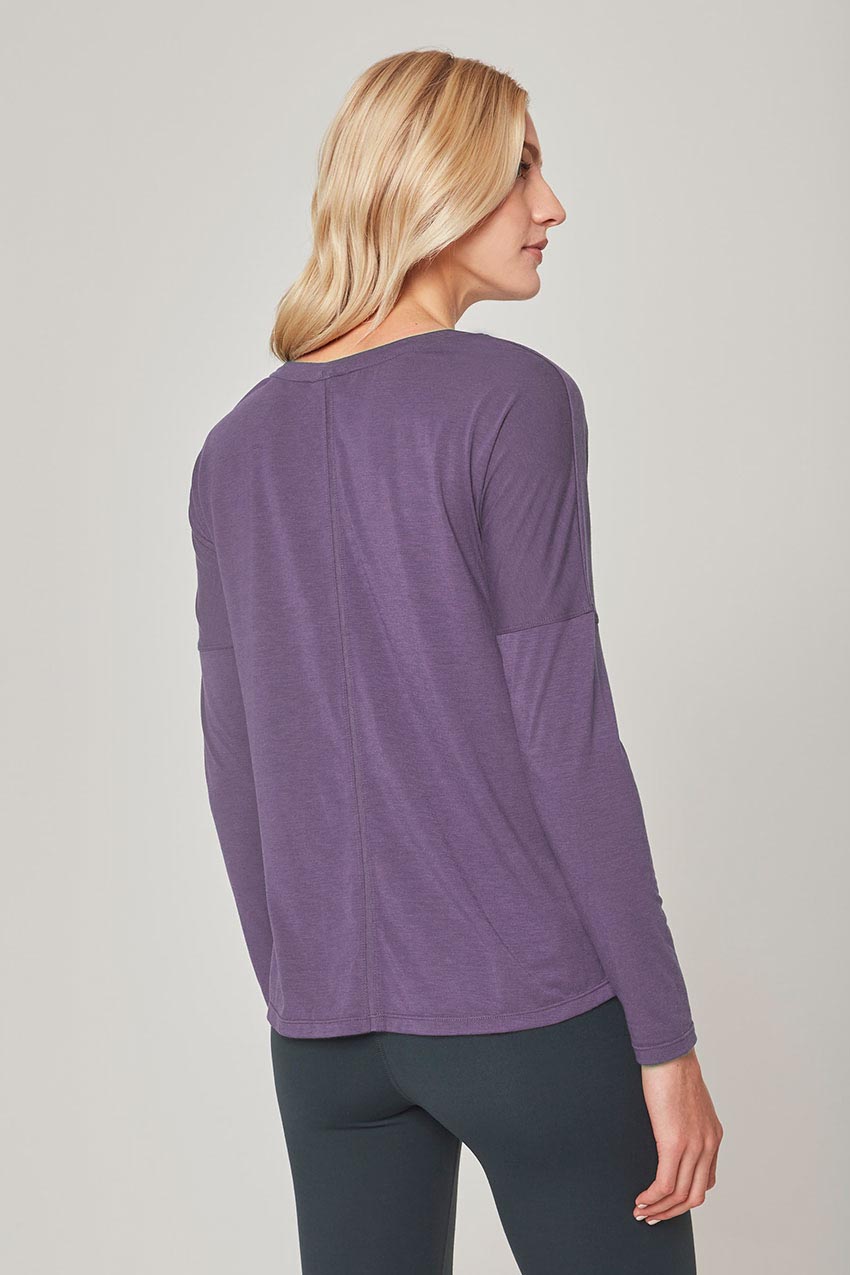 Dynamic Recycled Cover-Up Stink-Free Long Sleeve Top - Sale
