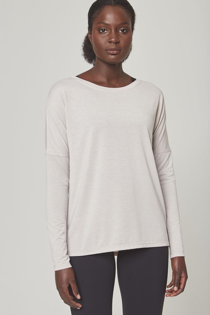 Dynamic Recycled Cover-Up Stink-Free Long Sleeve Top - Sale