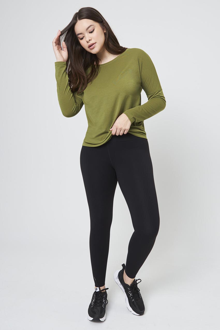 Dynamic Recycled Cover-Up Stink-Free Long Sleeve Top
