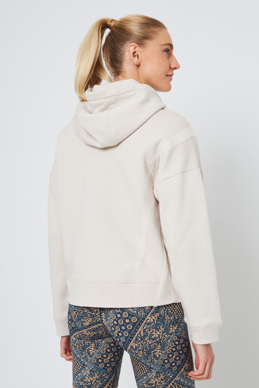 Ease Organic Cotton Recycled Zip-Up Hoodie