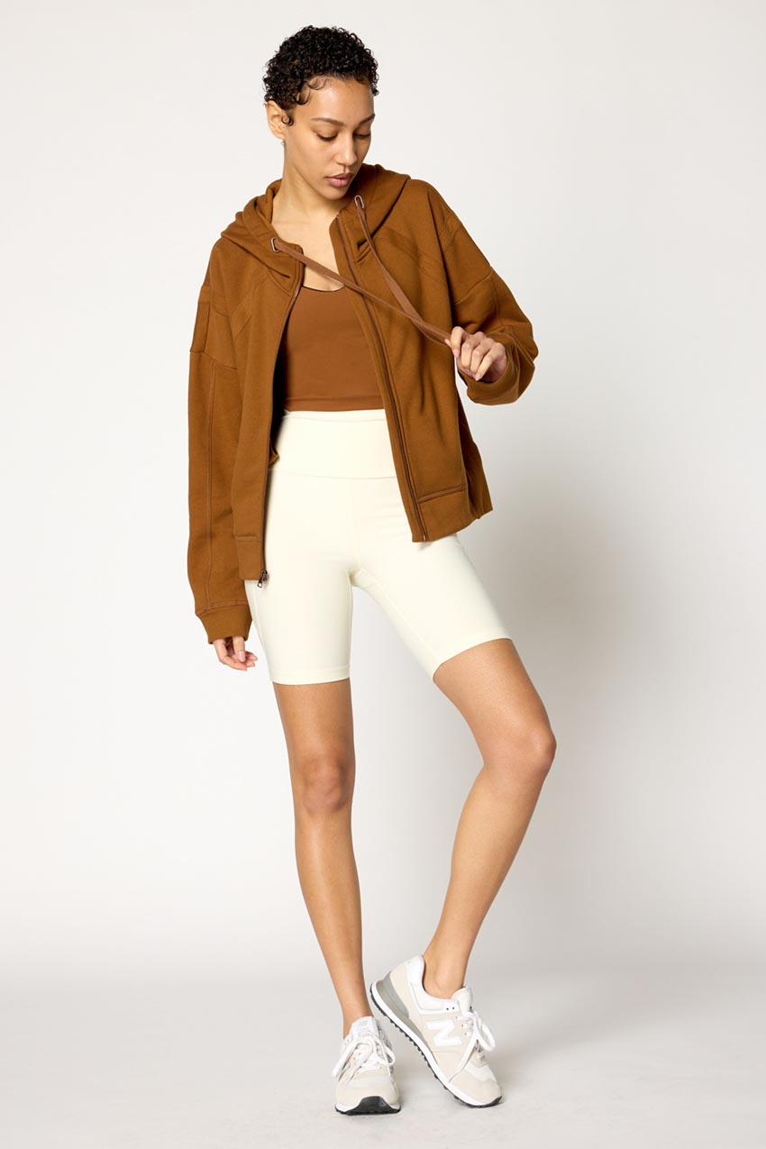 Ease Organic Cotton Recycled Zip-Up Hoodie