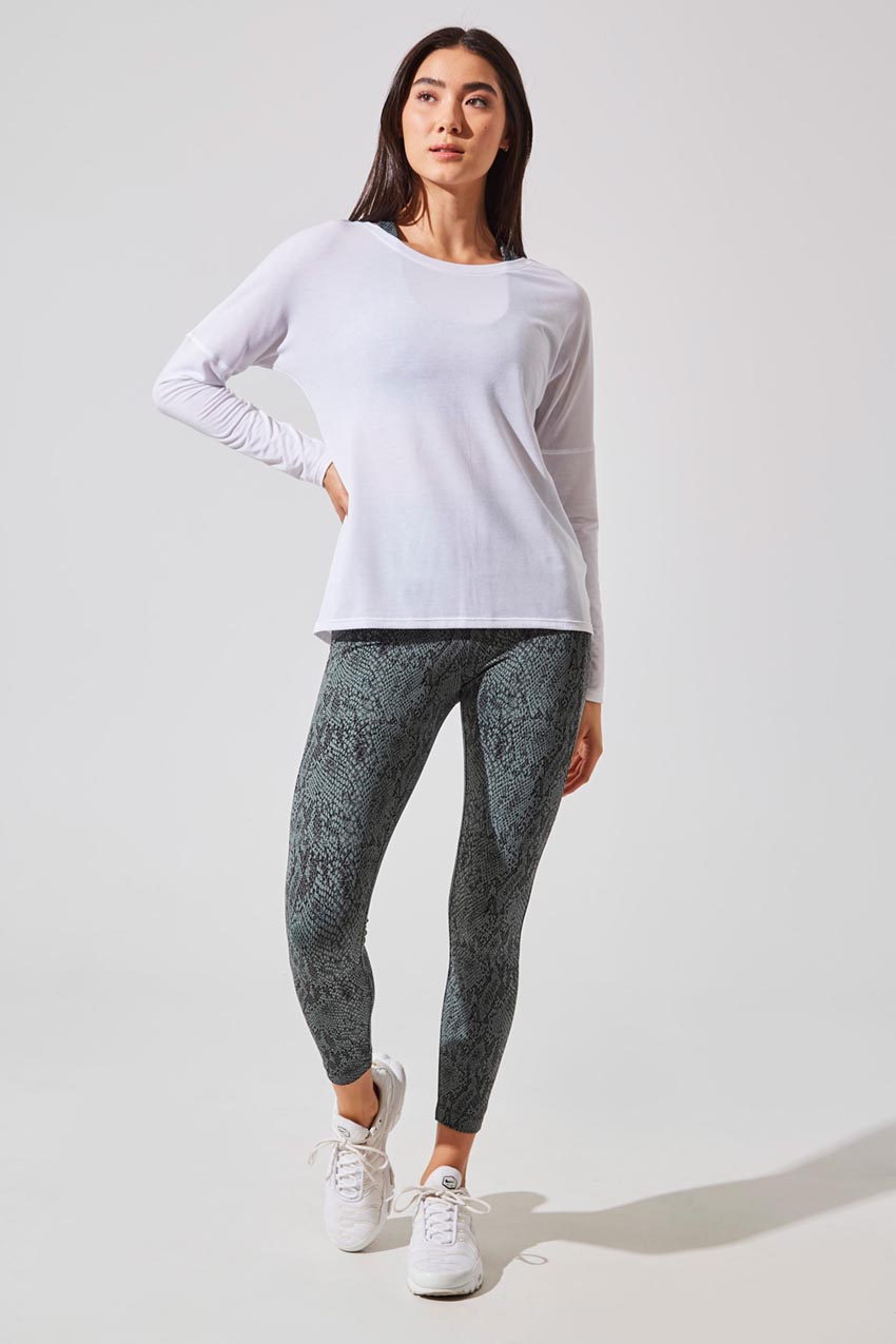 Dynamic Recycled Cover-Up Stink-Free Long Sleeve Top - Sale