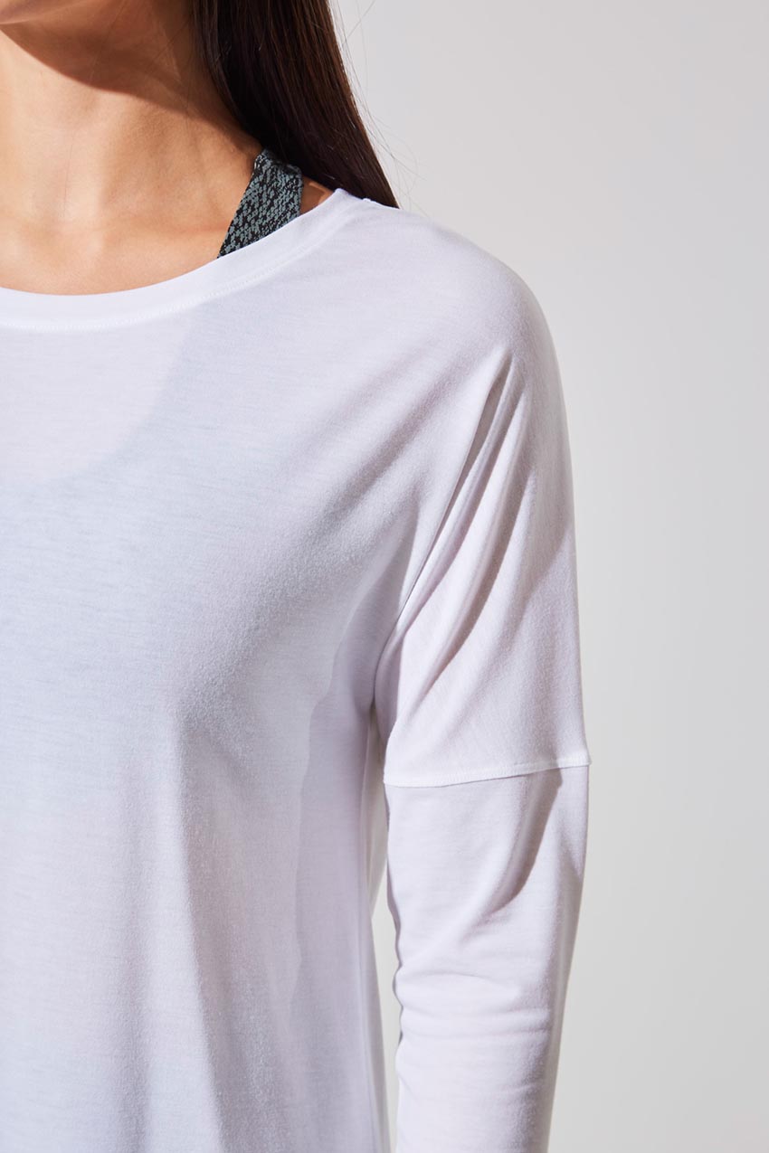 Dynamic Recycled Cover-Up Stink-Free Long Sleeve Top - Sale