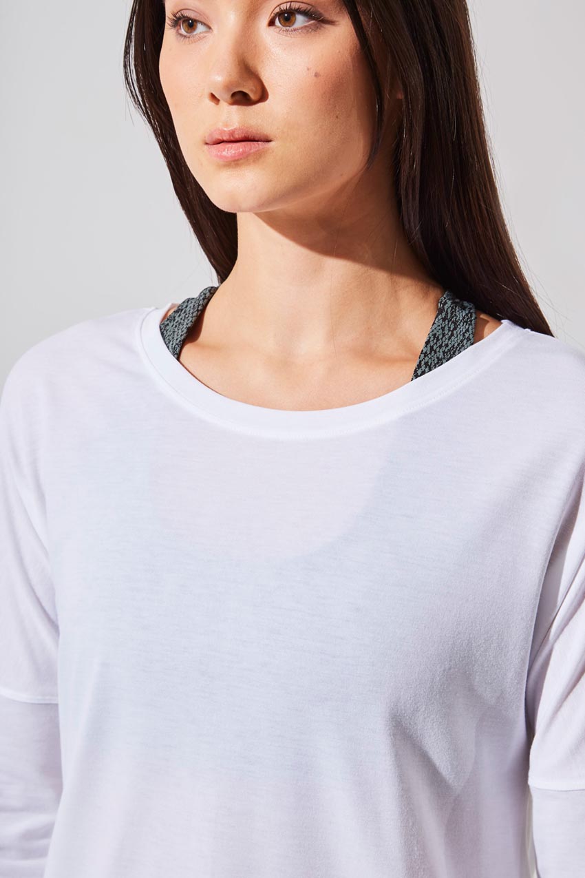Dynamic Recycled Cover-Up Stink-Free Long Sleeve Top - Sale