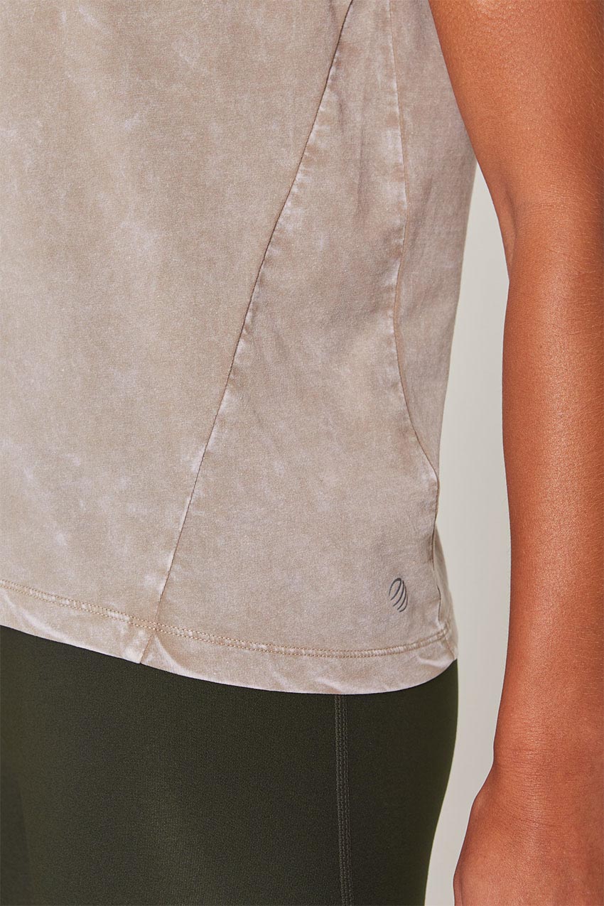 Calm Boxy Washed Tank Top