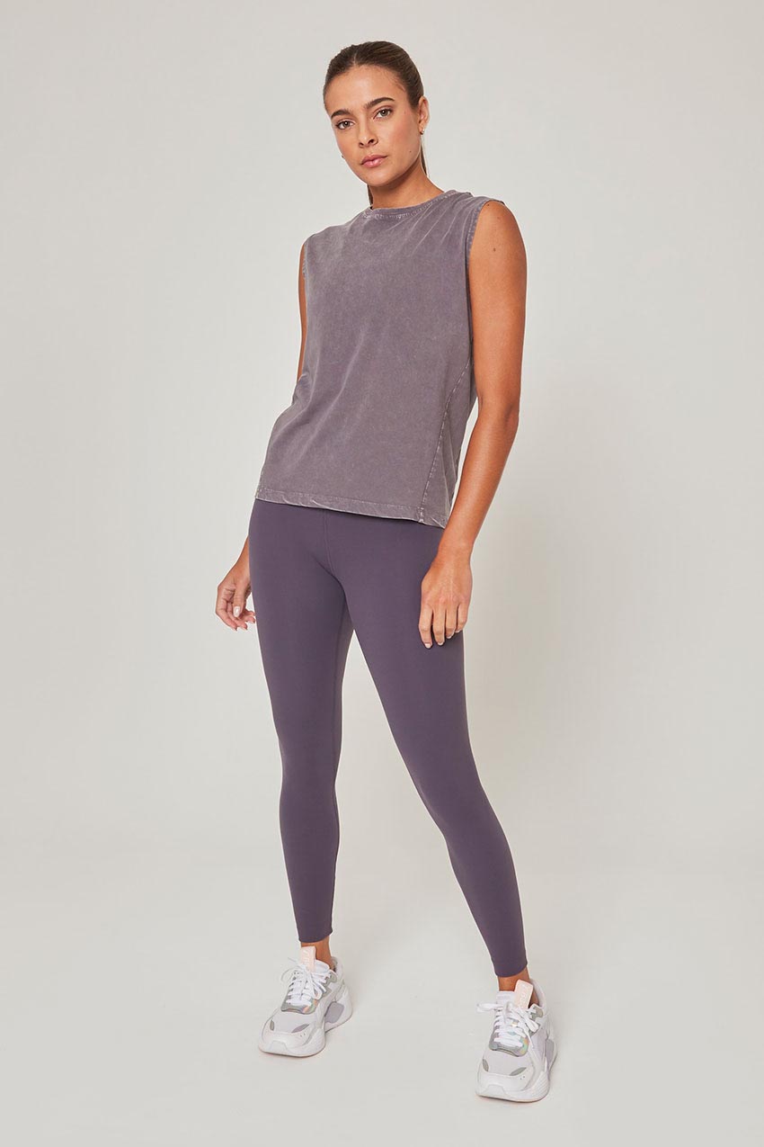 Calm Boxy Washed Tank Top