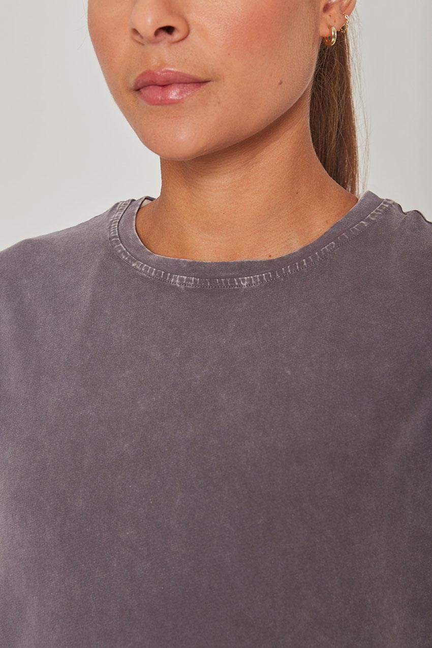 Calm Boxy Washed Tank Top