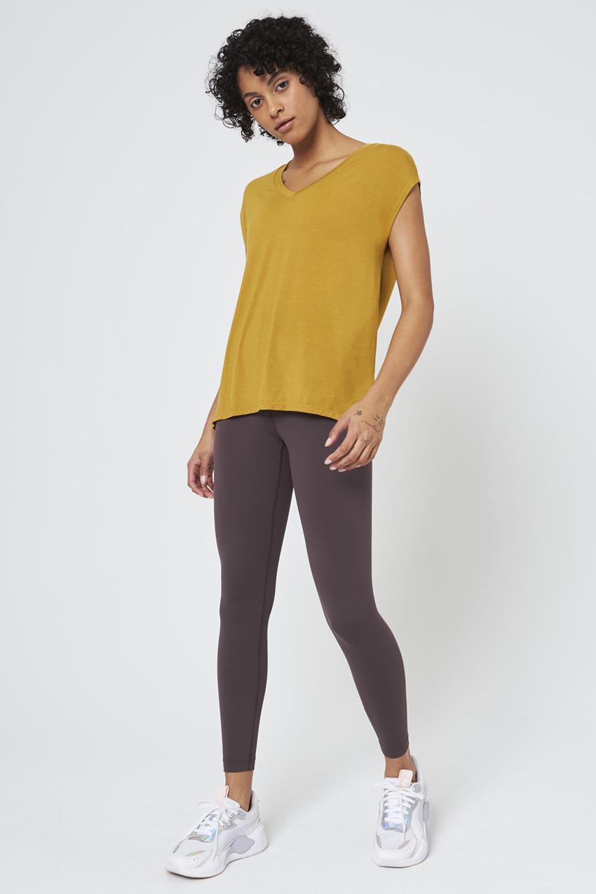 Breeze Tencel™ Modal V-Neck Relaxed T-Shirt