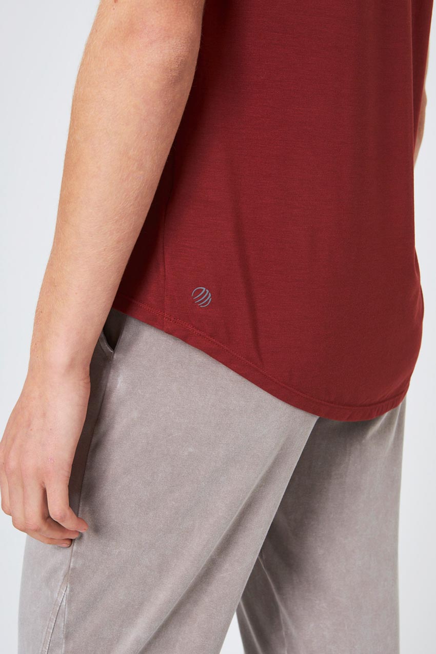Breeze Tencel™ Modal V-Neck Relaxed T-Shirt
