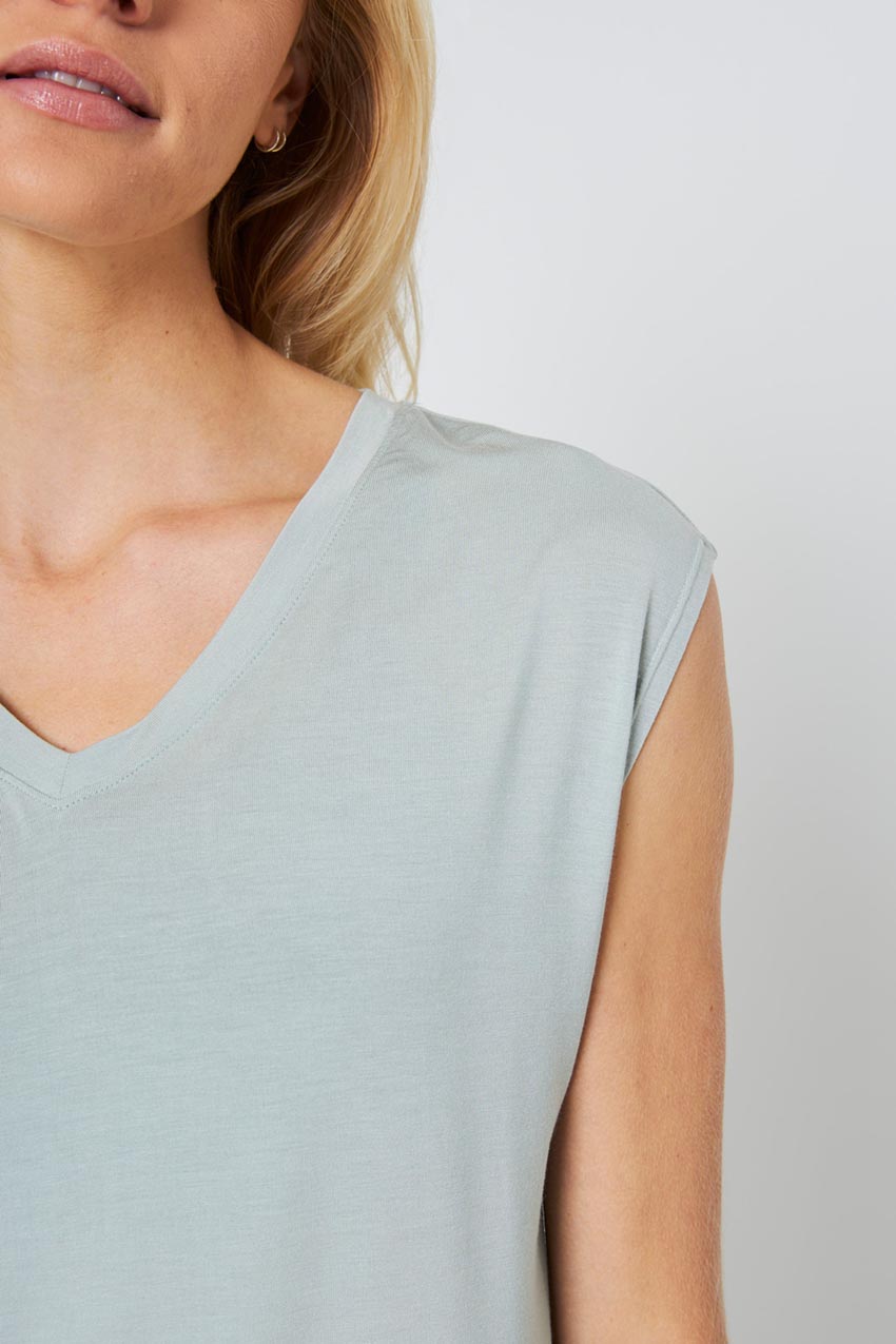 Breeze Tencel™ Modal V-Neck Relaxed T-Shirt
