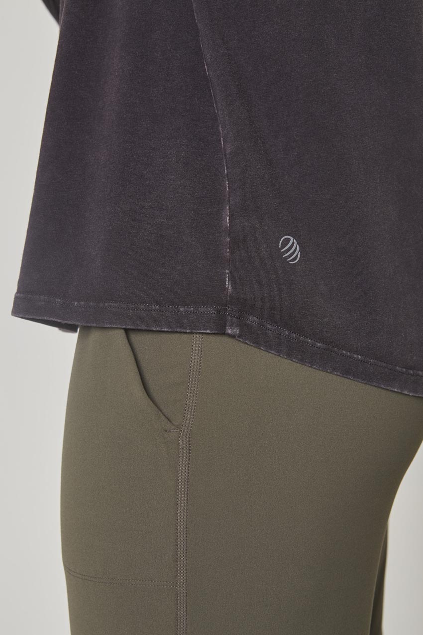 Calm Oversized Boxy Long Sleeve Top - Sale