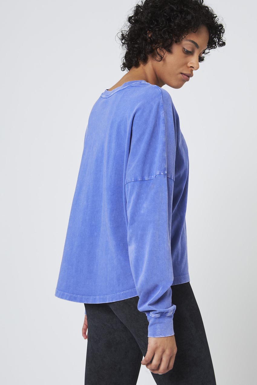 Calm Oversized Boxy Long Sleeve Top