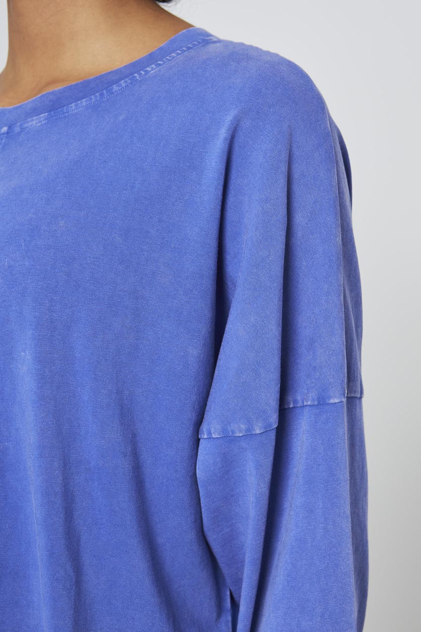 Calm Oversized Boxy Long Sleeve Top