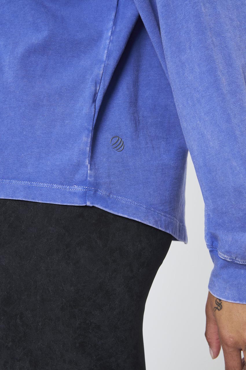 Calm Oversized Boxy Long Sleeve Top