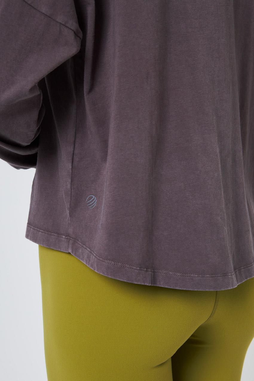 Calm Oversized Boxy Long Sleeve Top