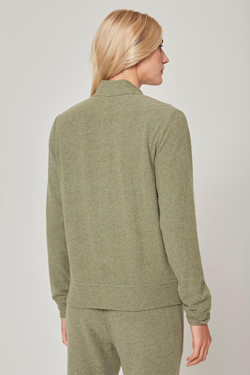 Tranquil Full Zip Bomber Jacket