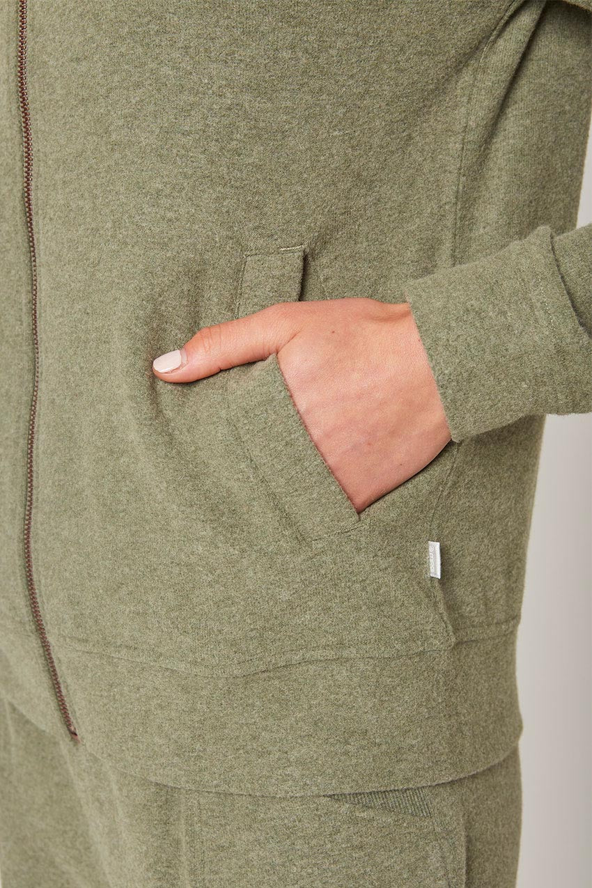 Tranquil Full Zip Bomber Jacket
