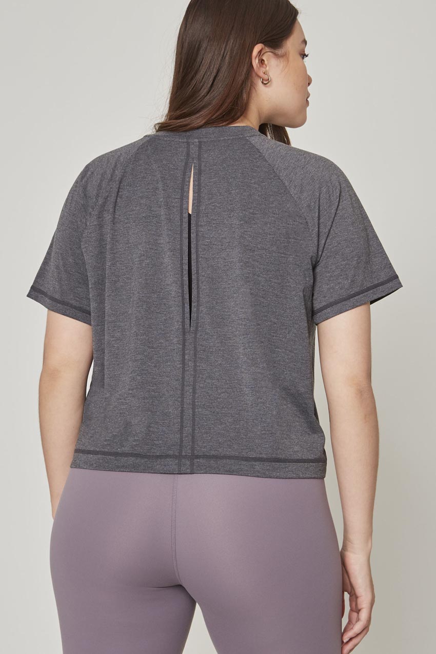 Dynamic Recycled Polyester Key-Hole Back Stink-Free Short Sleeve Shirt