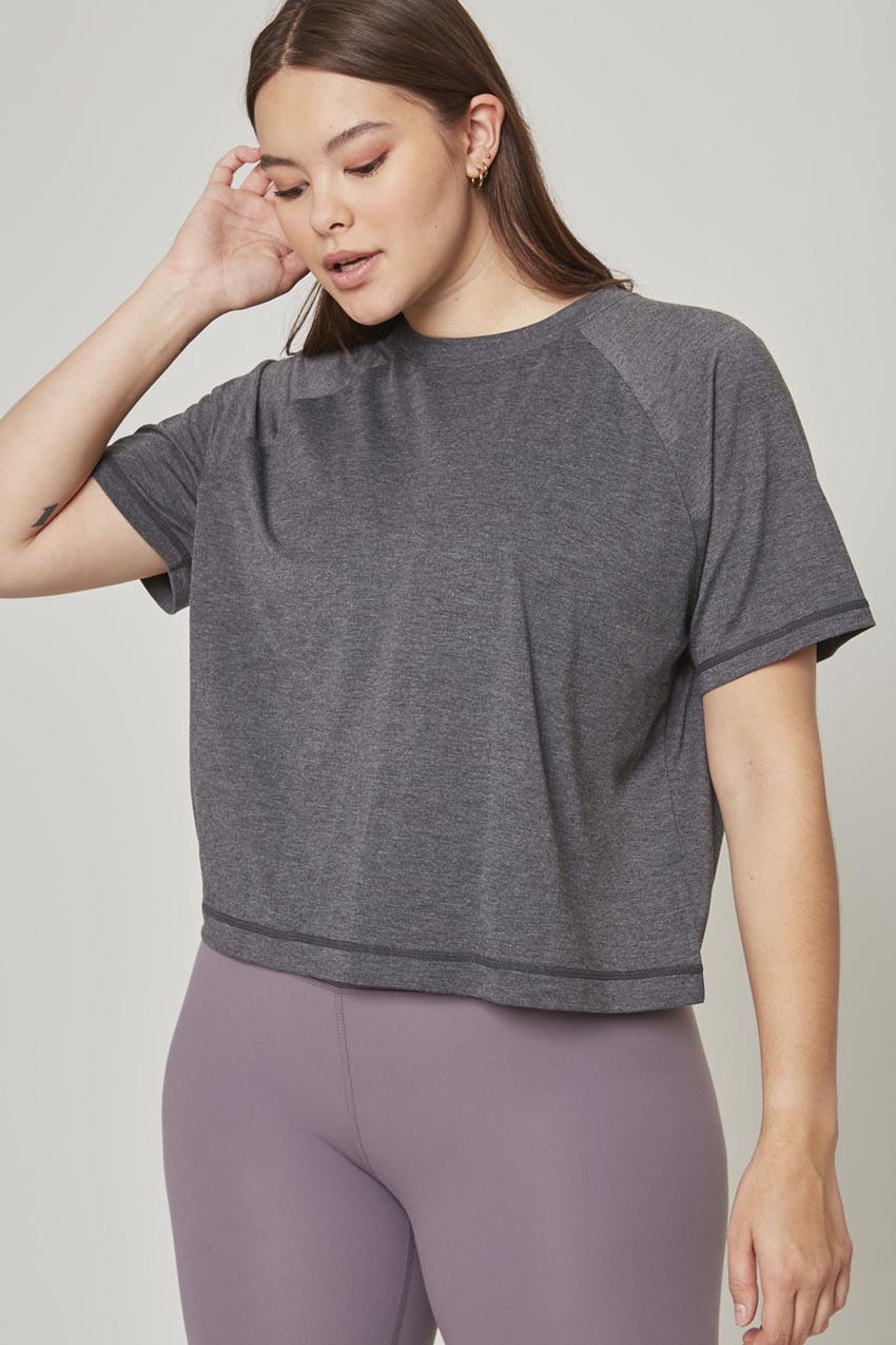 Dynamic Recycled Polyester Key-Hole Back Stink-Free Short Sleeve Shirt