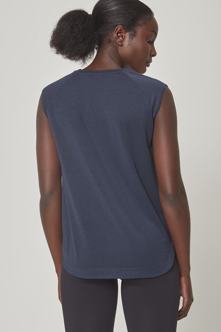 Dynamic Recycled Polyester Cap Sleeve Stink-Free Short Sleeve Shirt