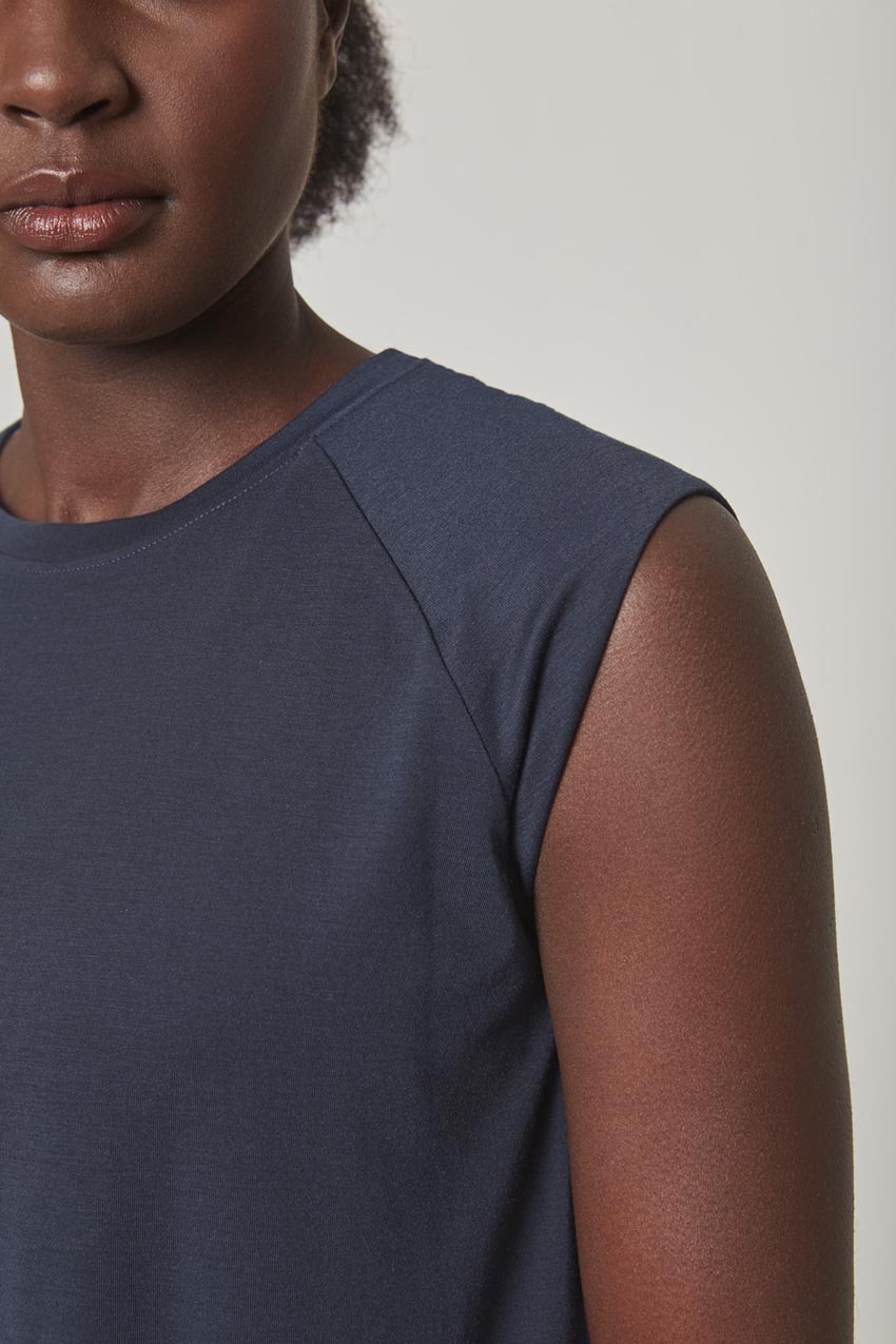 Dynamic Recycled Polyester Cap Sleeve Stink-Free Short Sleeve Shirt