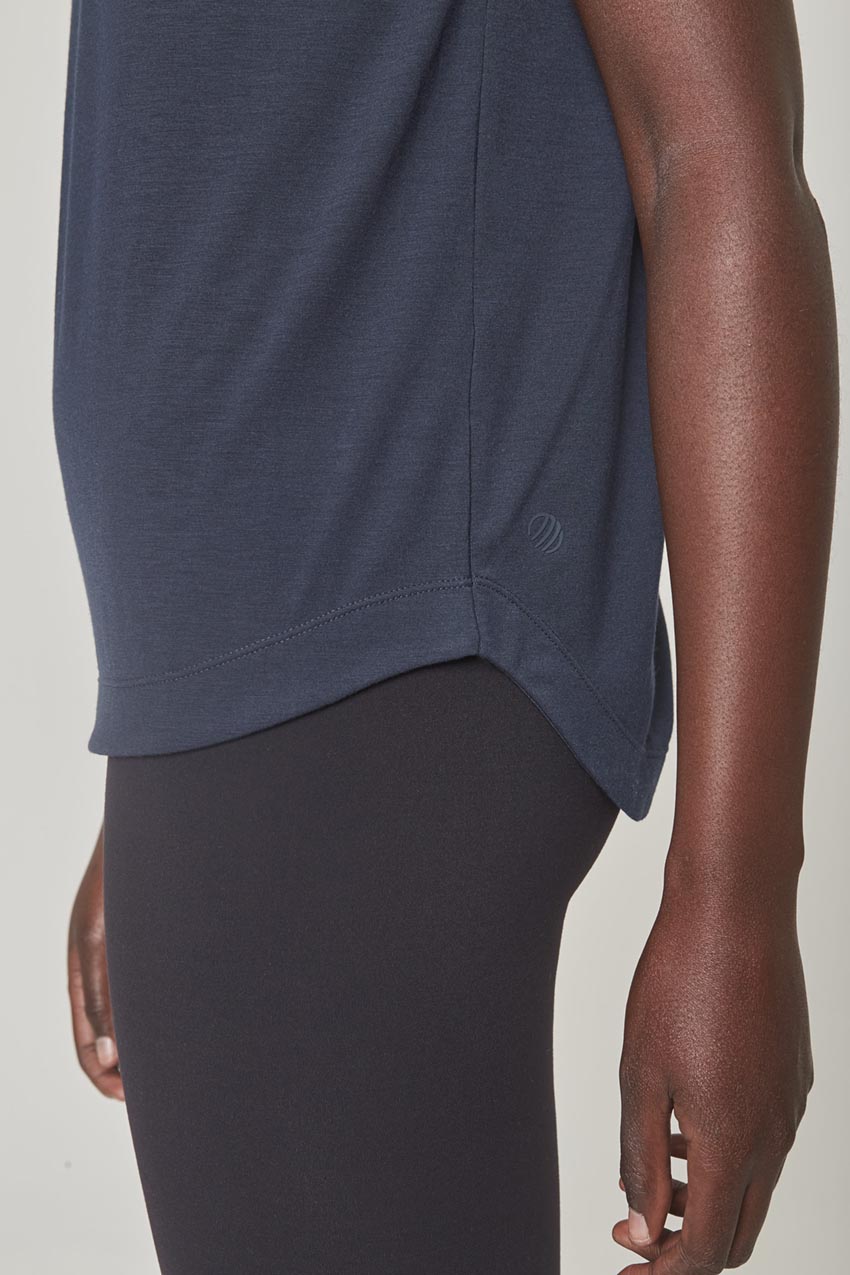 Dynamic Recycled Polyester Cap Sleeve Stink-Free Short Sleeve Shirt
