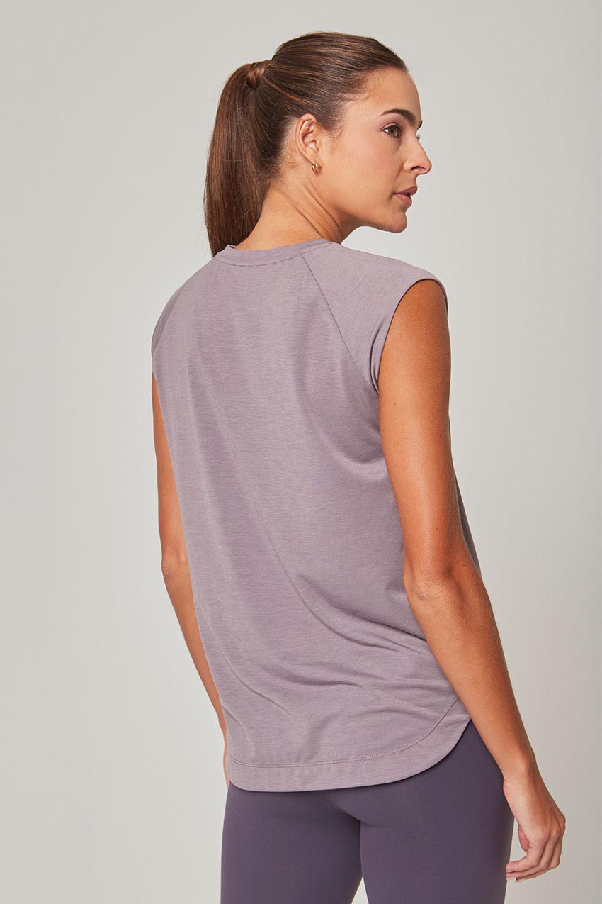 Dynamic Recycled Polyester Cap Sleeve Stink-Free Short Sleeve Shirt