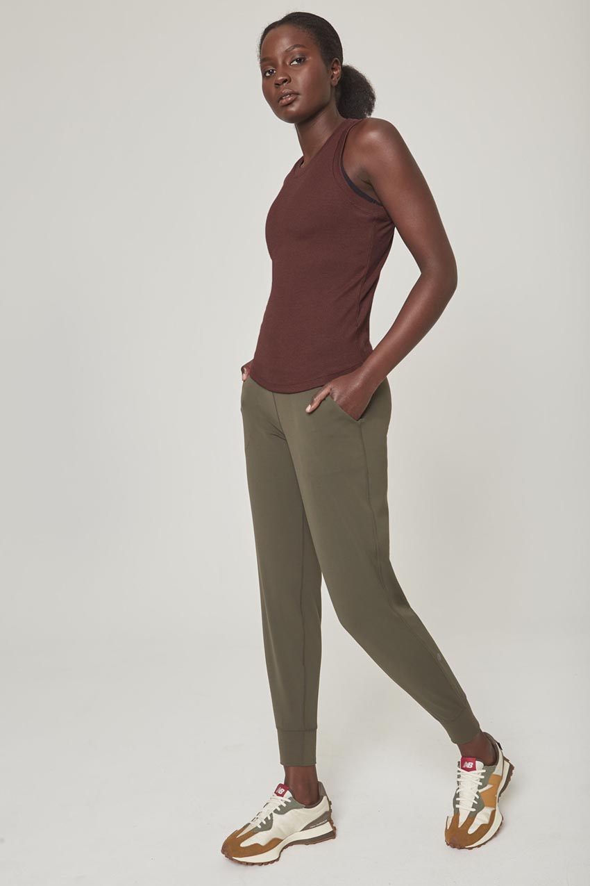 Adapt Ribbed Modal Tank Top