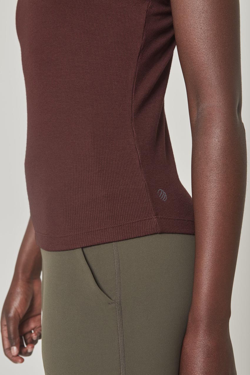 Adapt Ribbed Modal Tank Top
