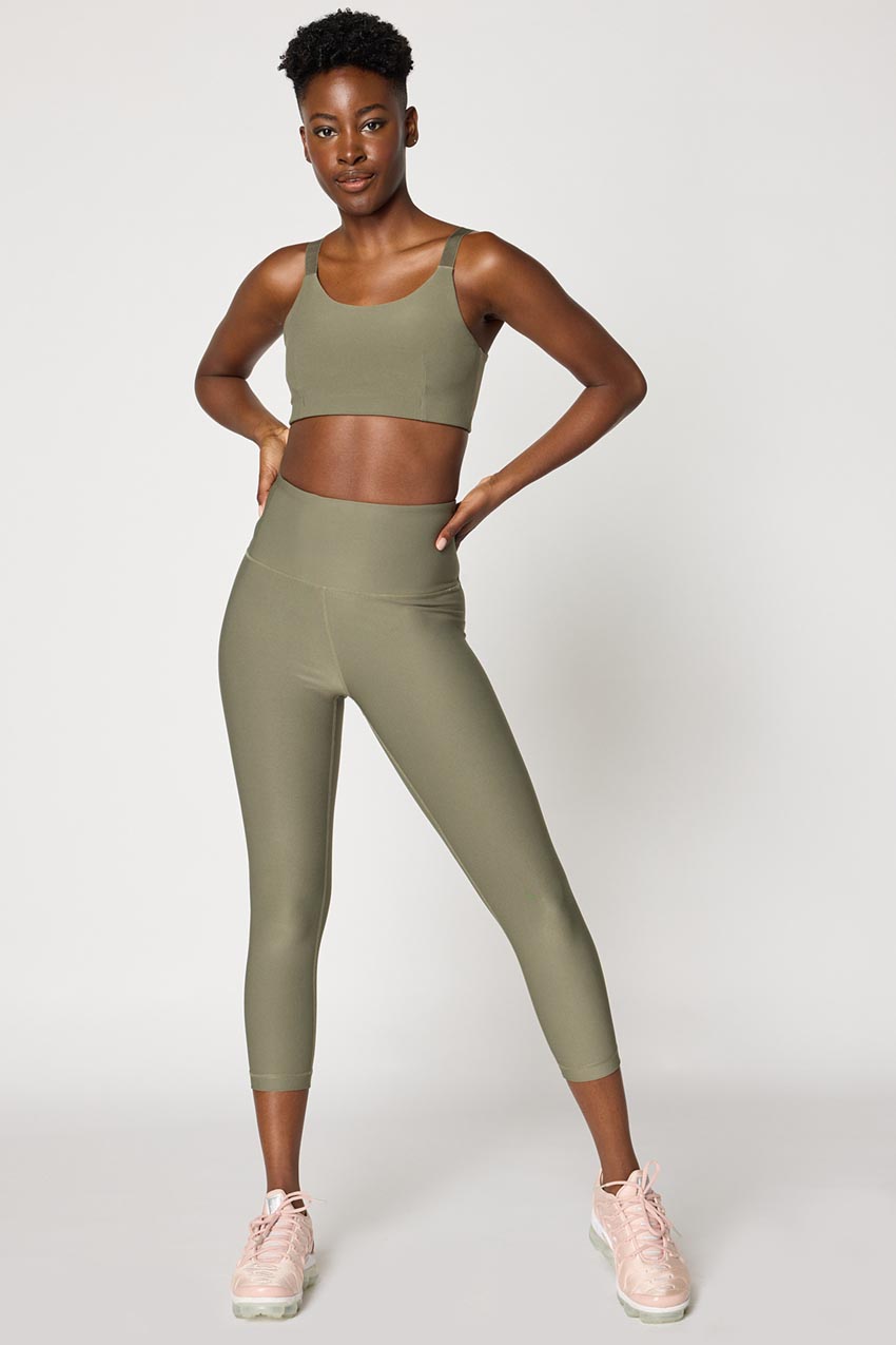 Explore Recycled Polyester Adjustable Medium Support Bra Peached