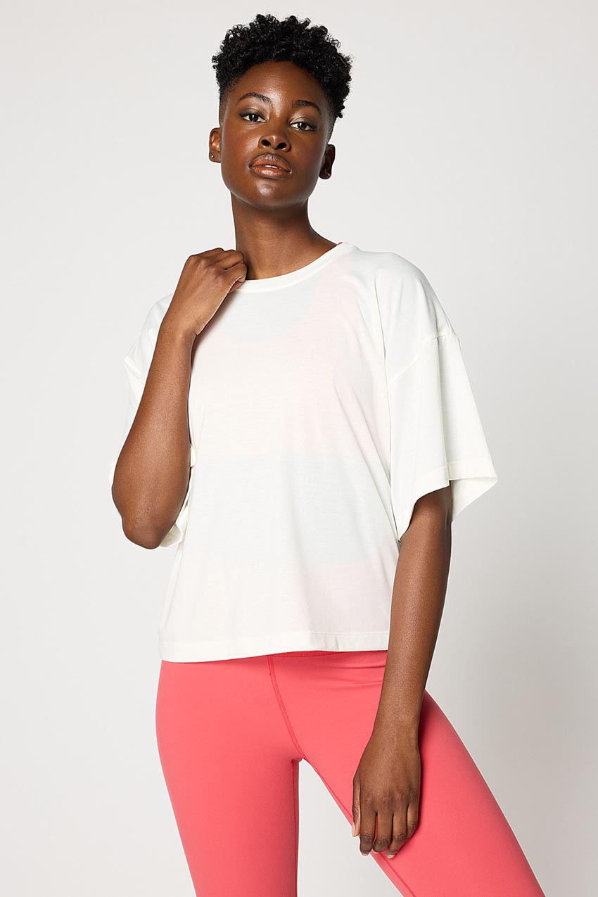 Dynamic Recycled Polyester Relaxed Short Sleeve T- Shirt