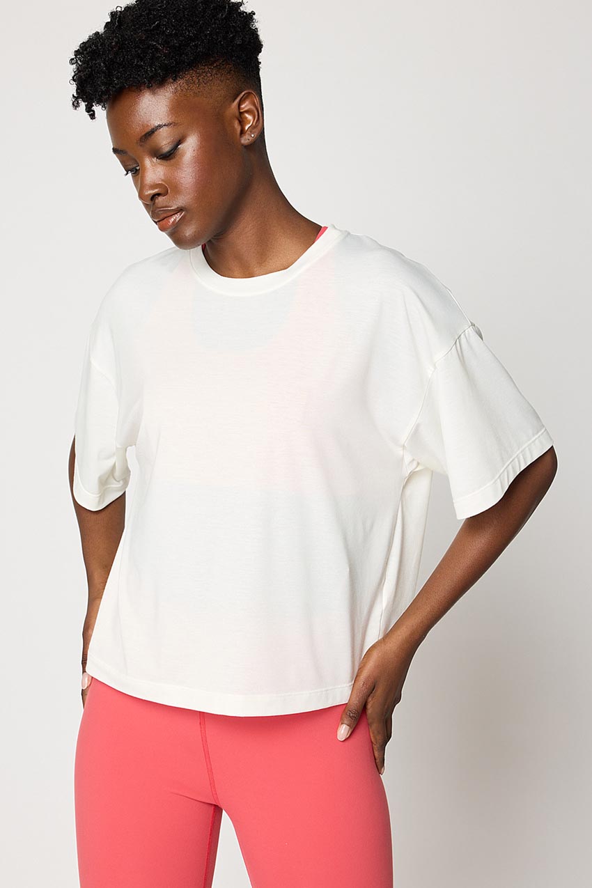 Dynamic Recycled Polyester Relaxed Short Sleeve T- Shirt