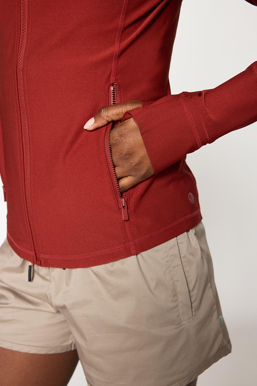Explore Recycled Polyester Fitted Jacket