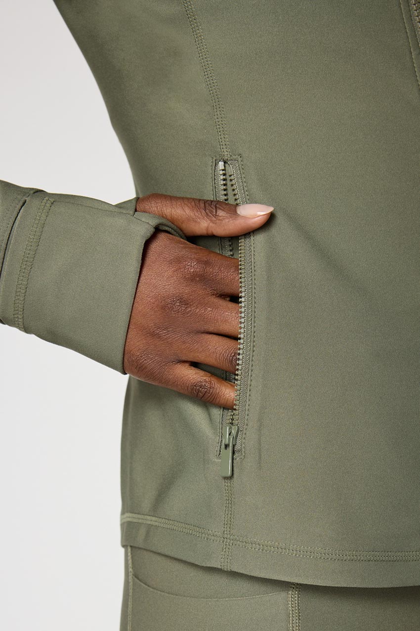 Explore Recycled Polyester Fitted Jacket
