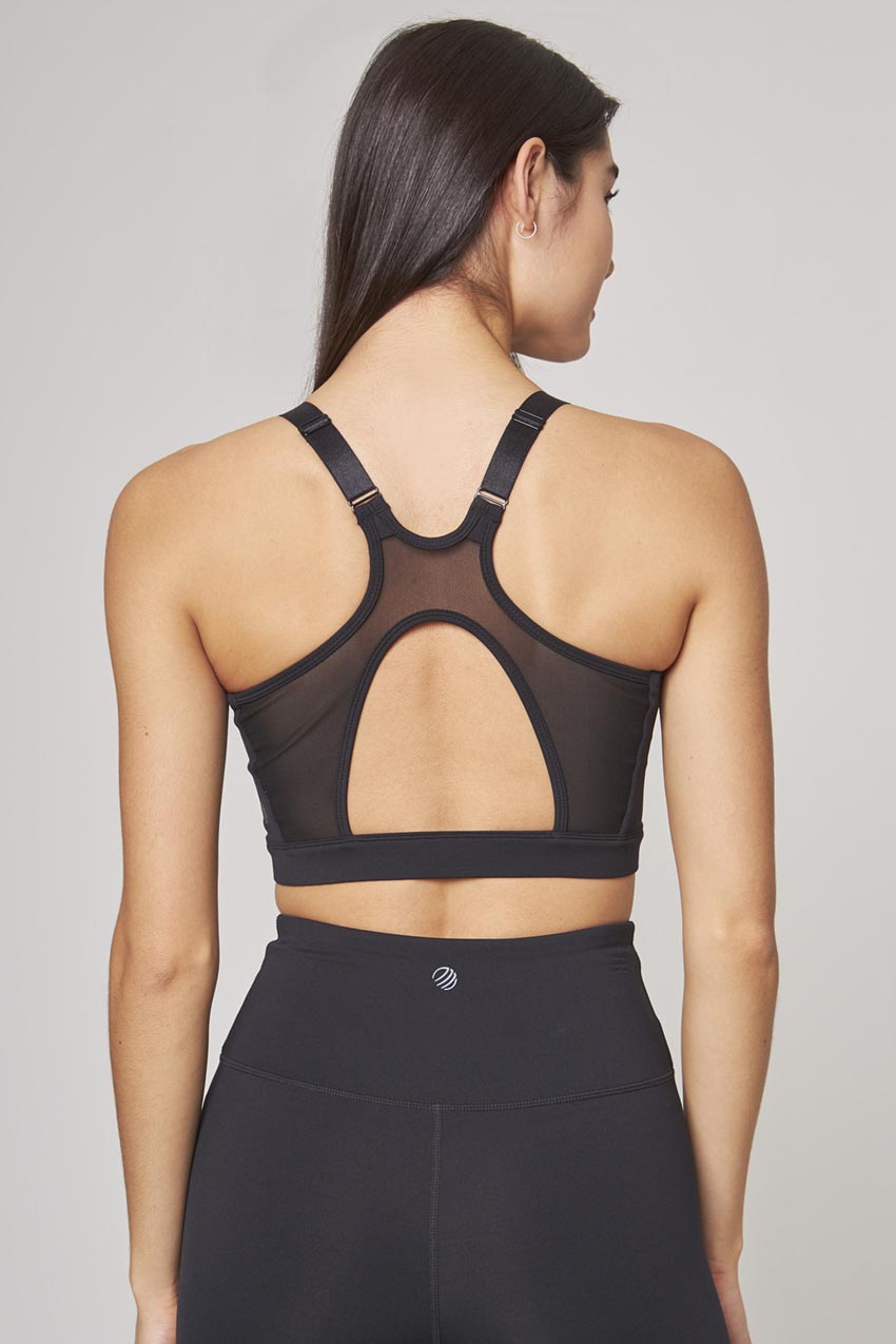 Vital Front Zip Maximum Support Sports Bra